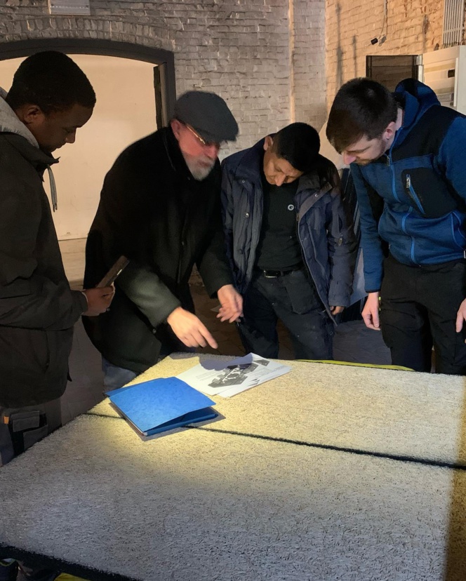 Travaux à la salle de concert Le Baixu Travaux à la salle de concert Le Baixu