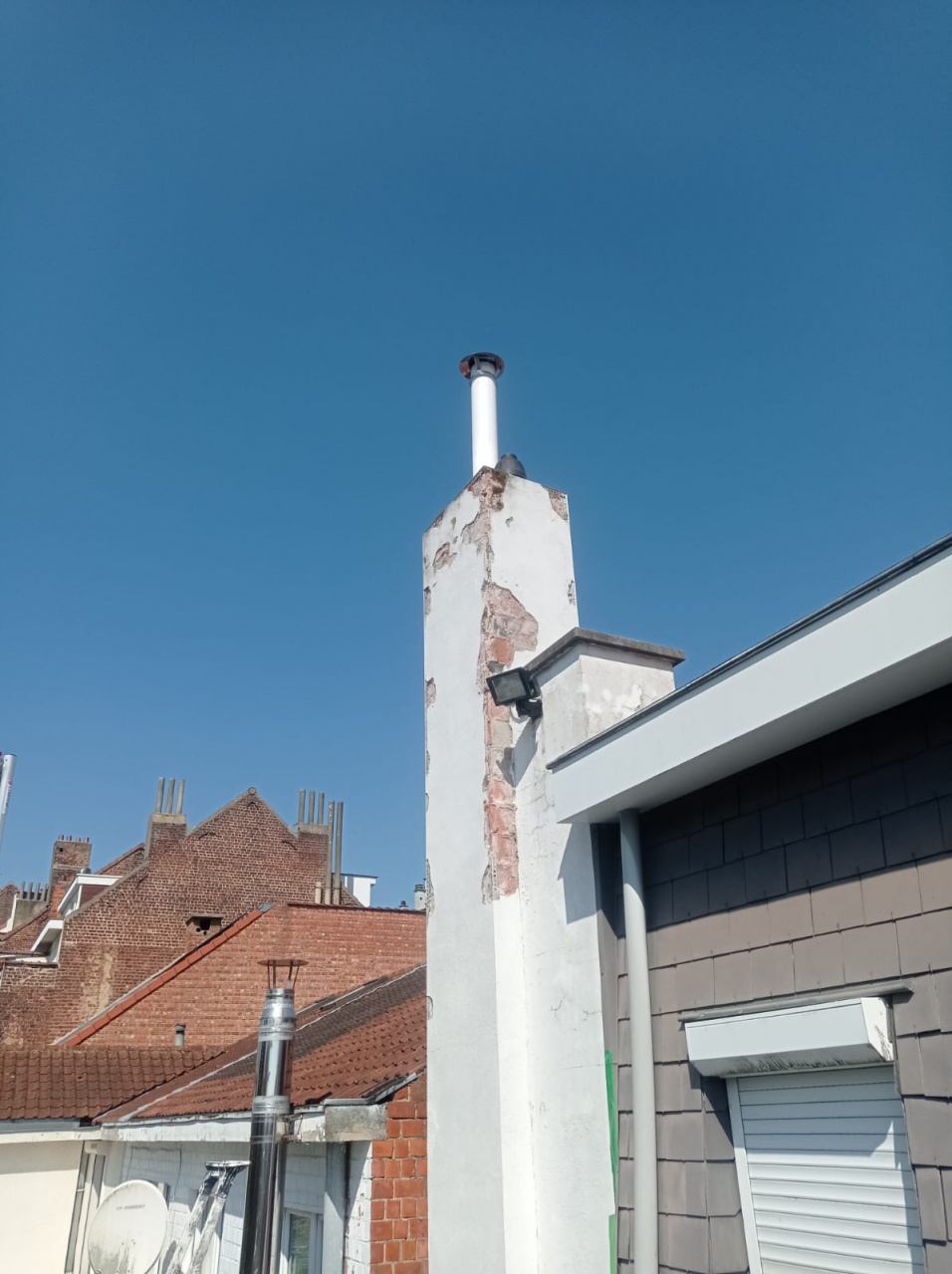 Cheminée avant travaux